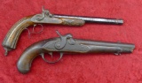 Pair of Antique Percussion Pistols