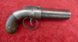 Antique Allen & Thurber Pepper Box Pistol