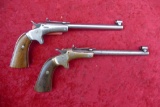 Pair of Antique Stevens Tip Up