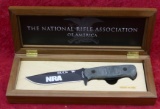 NRA Buck Knife w/case