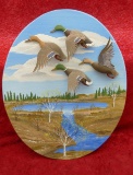 David Kinsman Folk Art Duck Decor