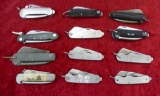 Lot of 12 Rigging Knives