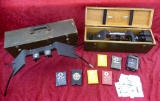 WWII Era US Training Stereo Scopes & Cards