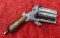 Pin Fire Knuckle Duster Revolver