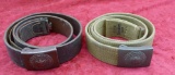 Pair of WWII German Belts & Buckles