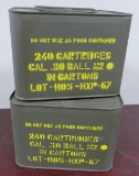 480 rds of Greek 30 cal M2 Ball Ammo