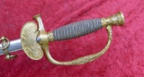 1860 Springfield Staff & Field Officer's Sword