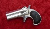 Antique Remington 41 cal Nickeled Dbl Derringer