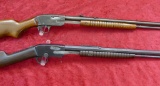 Pair of Savage 22 Pump Rifles