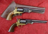 Pair of Navy Arms Brass Frame Replica Revolvers