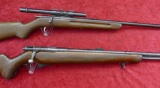 Pair of 22 cal Bolt Action Rifles