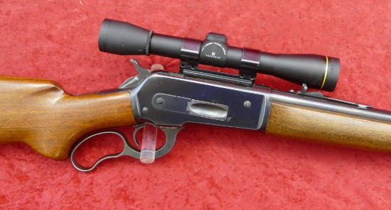 Winchester 71 348 WCF Rifle w/side Mount Scope
