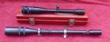 Pair of Vintage Rifle Scopes