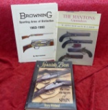 3 Hard Cover Gun Books