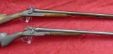 Pair of Antique Hammered Shotguns