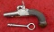 Antique Screw Bbl Edge Percussion Pistol w/tool