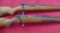 Pair of Late Production Winchester Bolt Action 22s