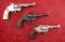 Group of 3 Early S&W Lady Smith 22 cal Revolvers