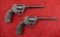 Pair of Iver Johnson 22 Target Revolvers