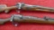 Pair Sporterized Military Rifles