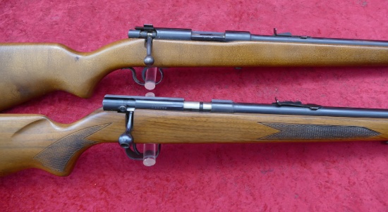 Pair of Late Production Winchester Bolt Action 22s