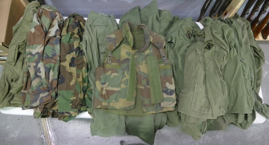 Lot of Military Surplus Clothing (C1)
