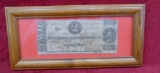 1863 $2 Confederate Note