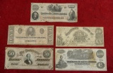 Lot of Civil War Confederate Bills