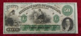 Bank of Louisiana $50 Note