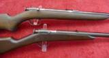 Winchester Model 58 & 59 Bolt Action boys Rifles