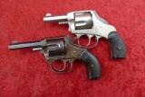 Pair of Antique Early DA 38 short Revolvers