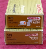 Lot of 375 H&H Ammo