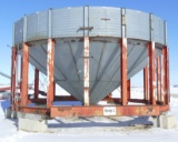 27 ft Hopper Bottom Grain Bin