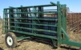 Green Cattle Gates & Trailer