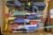 Box of Assorted Screw Drivers, Nut Drivers, Etc