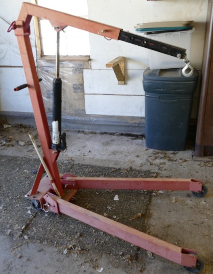 Cherrypicker Engine Stand on Wheels