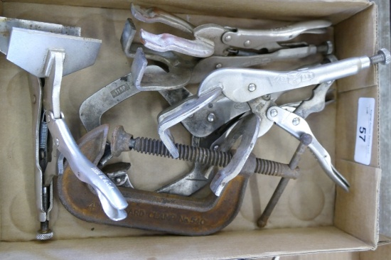 Box of Welding Clamps