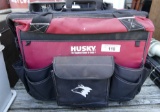 Husky Tool Box with Assorted Electricians Tools