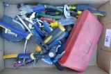 Box of Pliers & Tools