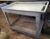 Rolling Plastic Work Table