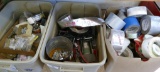 3 Boxes of Misc Small Shop Hardware & Tape