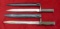 Pair of German WWI Ersatz Bayonets (F)