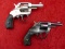 Pair of Vintage Antique Dbl Action Revolvers