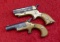 Pair of Rough Western Antique Derringers