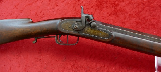 Antique Half Stock Long Rifle w/Iron Furniture