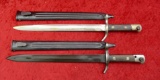 Rare Pair Finnish Hackman & Fiskars M-27 Bayonets