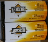 4 Bricks/2,000 rds of Armscor 22LR Ammo