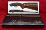 Fine NIB Browning 22 cal Take Down Rifle