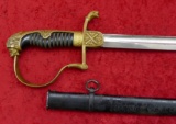 WWI Era German Lions Head Sword