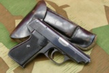 German Sauer Model 38 Pistol w/ Nazi Holster